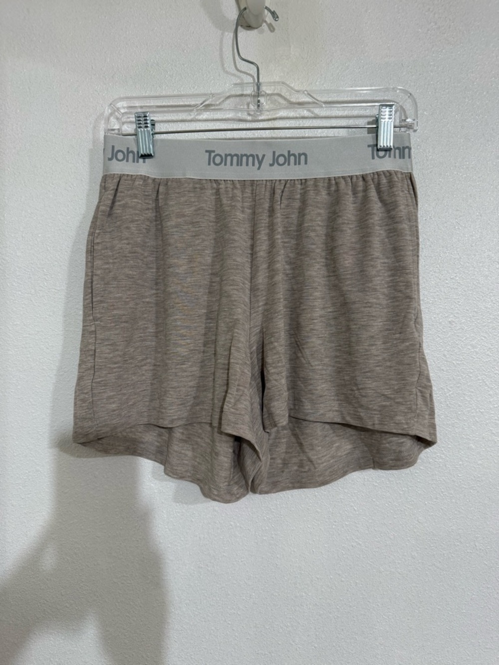 Tommy John Heather Taupe Relaxed Lounge Shorts